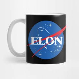 Elon Musk Space Logo Mug